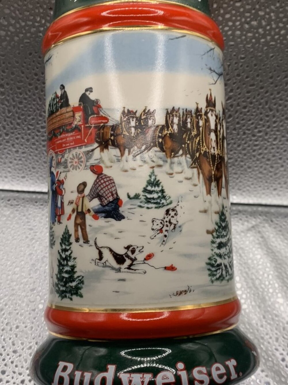 Budweiser Christmas Collector's Stein 1991 - Excellent condition